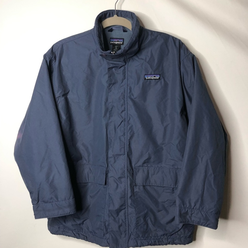 Patagonia Boy grey puffer jacket size 12 - Picture 5 of 8